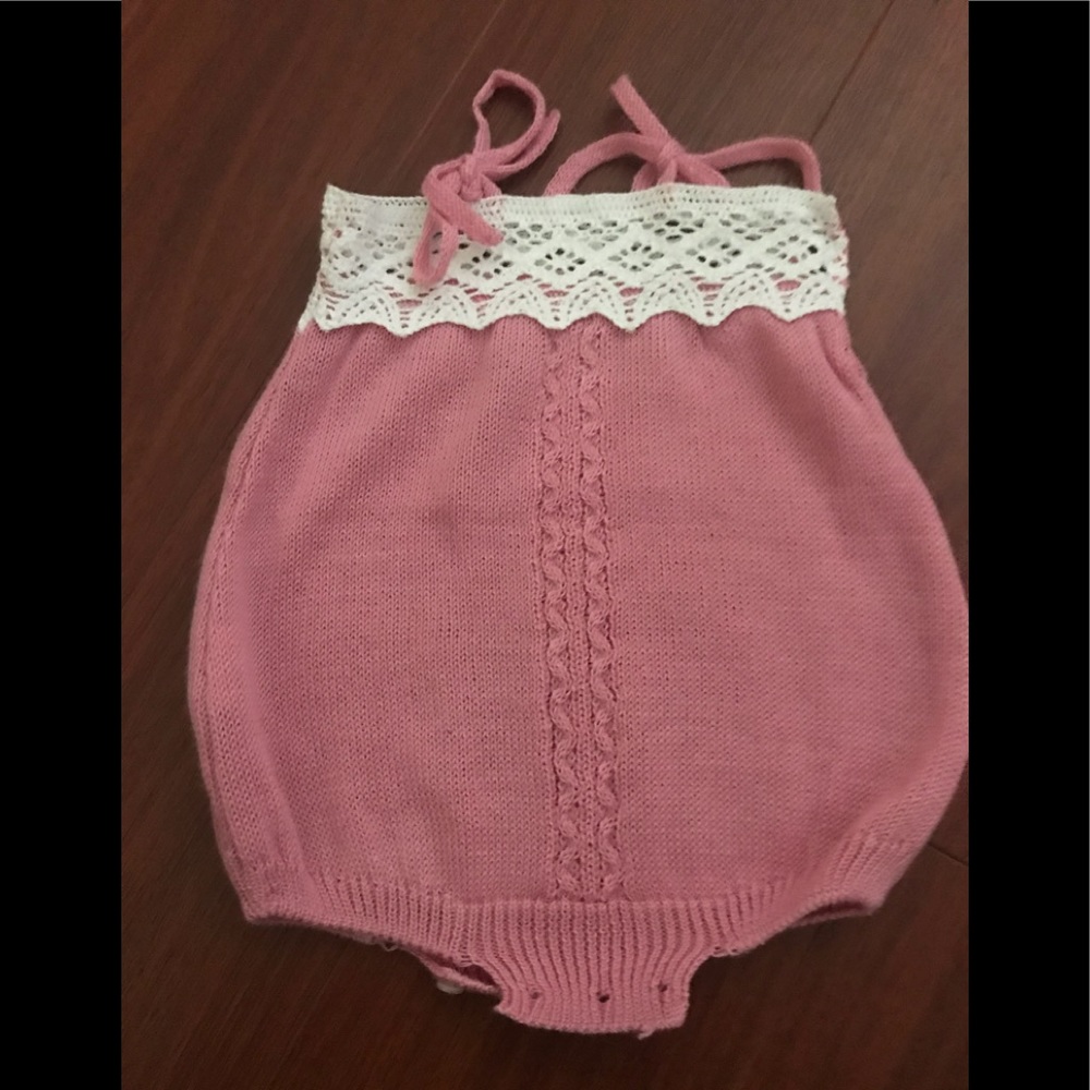 Spanish knit romper